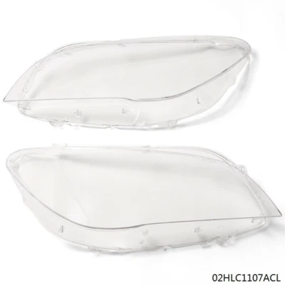 Cubierta de lente de lámpara de faro transparente lateral derecho e izquierdo apta para BMW Serie 7 F01/F02 Foto 1 de 4