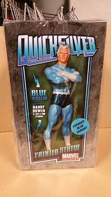 ESTATUA AZUL MERCURIO DISEÑOS BOWEN ESCULPIDA RANDY BOWEN JOY & TOM STUDIOS Foto 1 de 4