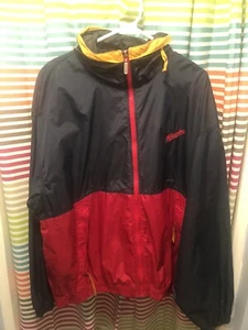 Swingster Milwaukee Tools Windbreaker Jacket Men Size XL With Rain Hood - Picture 1 of 8