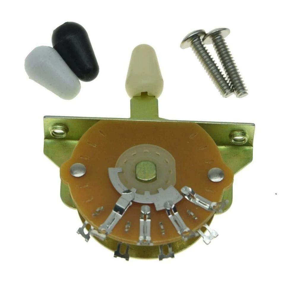 *NUEVO INTERRUPTOR SELECTOR DE POSICIÓN DE 5 vías para Fender Stratocaster Strat estilo CRL Foto 1 de 3
