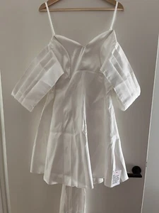 Hochzeitskleid kurz Standesamt Kleid neu! - Bild 1 von 6