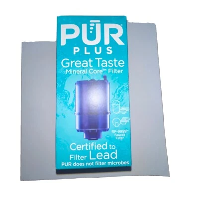 PUR PLUS Mineral Core Faucet Mount Water Filter Replacement 1-Filter RF-9999. - Image 1 of 4