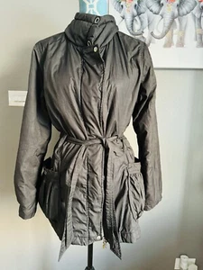 Lucy Puffer Coat Charcoal Gray Jacket Size Small M - Picture 1 of 9