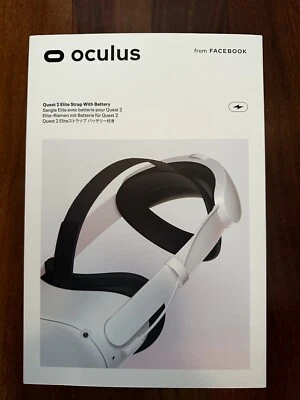 Meta Oculus Quest 2 Elite Strap With Battery NEW - SEALED