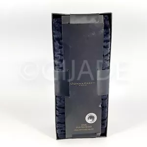 Donna Karan Velvet King Sham Hand Stitched Quilt King Black New - Picture 1 of 7