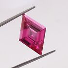 Aaa 12.40 Ct Natural Flawless Ceylon Pink Sapphire Fancy Kite Cut Loose Gemstone
