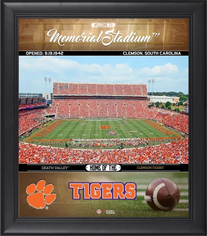 Clemson Tigers Framed 15x17 Welcome Home Collage - Fanatics Cover