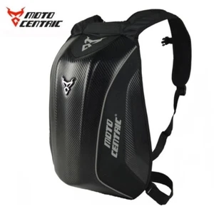 Motocentric Motorcycle Backpack Travel Bag Waterproof Carbon Fiber Moto Backpack - Picture 1 of 16