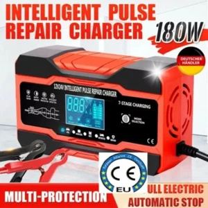 Caricabatteria Auto Intelligente Impulso Riparazione Batteria Avviamento 12V IT - Foto 1 di 11