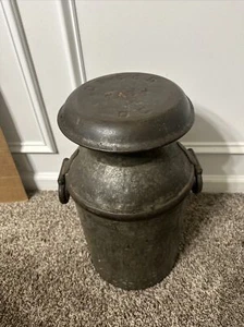 Rare VTG Antique Washington DC Chestnut Farm Metal Milk Can Creamery - Picture 1 of 9