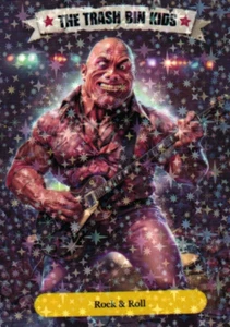 Rock & Roll Trash Bin Kids Trading Card - Picture 1 of 4