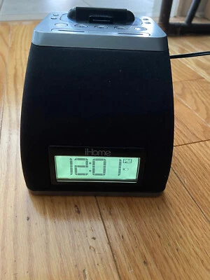 iHome iP21 iPhone/iPod Dock Alarm Clock Speaker - Black - Image 1 of 3