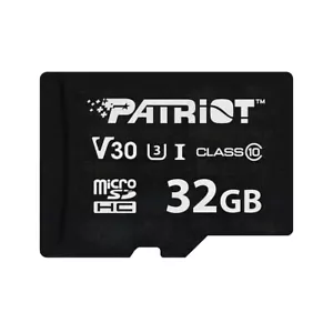 Patriot VX 32GB V30 C10 USH-I U3 4K UHD Micro SD Card Dashcam/Home Surveillance - Picture 1 of 4