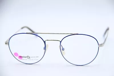 NUEVAS GAFAS ETNIA BARCELONA 648CR1 BORN SLBL AZUL PLATA MONTURAS AUTÉNTICAS 50-19 Foto 1 de 4