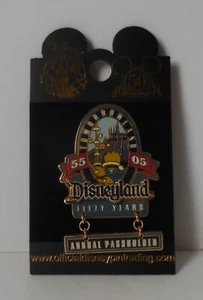 Disney Pin DLR Passholder Exclusive Fifty Years Collection Tomorrowland LE2005 - Picture 1 of 2