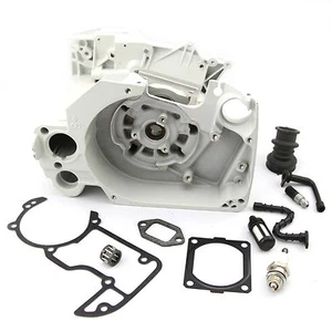 CARTER CON JUNTAS COLECTOR DE ADMISIÓN PARA STIHL 066 MS660 OEM # 1122 020 2116 NUEVO - Imagen 1 de 2