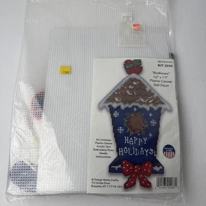 Mary Maxim Birdhouse 10"x 17" Kit 2268 NEW - Picture 1 of 8
