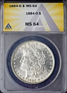 1884-O Morgan Silver Dollar - ANACS MS64 - ✪COINGIANTS✪ - Bild 1 von 2