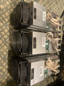3 BUNDLE! Bitmain Miner S9 13.5TH/s ASIC Miner - Picture 1 of 12