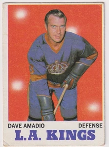 1970-71 Topps #33 Dave Amadio Kings - Picture 1 of 2