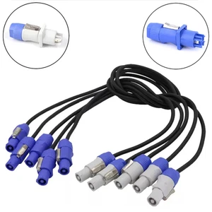 5ft Powercon Extended Cable Power Plug Male to Female for Stage Par Light - Picture 1 of 5