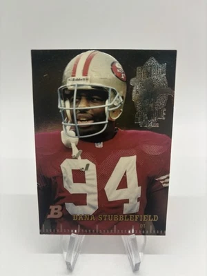 1994 Bowman Dana Stubblefield #243 San Francisco 49ers Football Card - Image 1 of 2