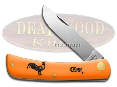 Карманный нож Case xx Knives Rooster Sodbuster Jr оранжевый синтетический из нержавеющей стали - Изображение 1 из 4