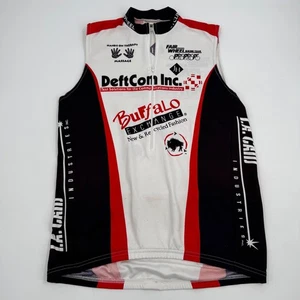 Vomax Radtrikot ärmellos XL Buffalo Exchange L.A. Chud schwarz rot - Bild 1 von 8