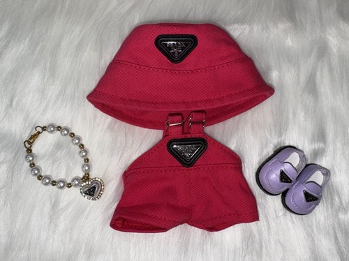 VETEMENTS Per bambola Labubu vestiti di design per vestito da 17 cm senza bambola inclusa