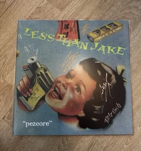 SIGNED - Less Than Jake ‎Pezcore Black Vinyl LP Forever Edition LTJ - Picture 1 of 1