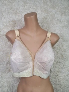 Vintage Playtex 18 Hour Bra Comfort Strap Wirefree Size 44C Nude Polyester P - Picture 1 of 7