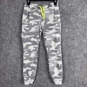 Boden Sweatpants Boys size 12 Gray Camo Casual Lounge Active - Picture 1 of 9