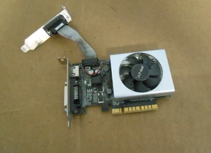 PNY GEFORCE GT710 1GB DDR3 PCIE HDMI DVI VGA LOW PROFILE GRAPHICS VIDEO CARD - Picture 1 of 3