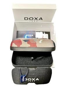 Doxa Army Watch Box, Inner, Outer, Travel Case, Cards - Picture 1 of 10