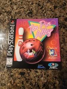 (PSX) Manual ONLY • Ten Pin Alley PlayStation - Picture 1 of 2