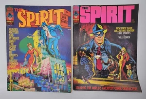 Will Eisners SPIRIT Magazine #1 & #2 (1974) Warren Magazine ~ OTTIMO! - Foto 1 di 17