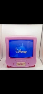 Disney Princess DVD CRT TV -13" Retro Gaming Television - DVD Tray Fault - Picture 1 of 13