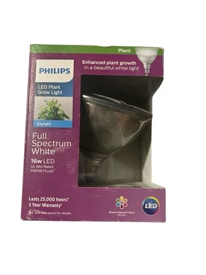 PHILIPS 16w Led PAR38 Flood LED PLANT GROW LIGHT Daylight - Image 1 of 4