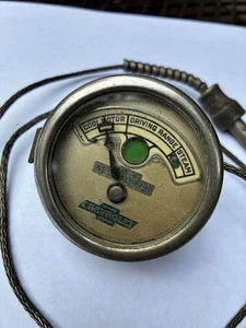 Old Vintage 1920’s 1930’s Boyce Chevrolet Car Red Ball Temperature Gauge - Picture 1 of 9