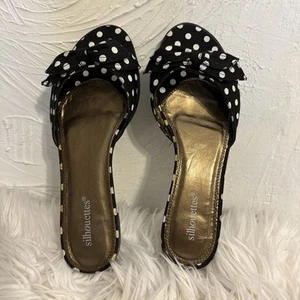 Silhouettes Mujer Negro/Blanco Zapatos Talla 8ww Nuevo En Caja Nunca Abierta Arco - Imagen 1 de 24