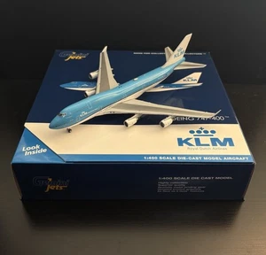 GeminiJets 1:400 KLM Boeing 747-400 PH-BFW GJKLM1592 Diecast Model Airplane - Picture 1 of 4