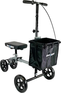 KneeRover Ultra Knee Walker Lightweight Economy Black, Platinum Gray - Picture 1 of 8