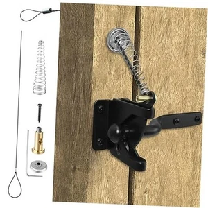 Heavy Duty Self Locking Gate Gravity Latch Automatic Spring Loaded Gate - Picture 1 of 8