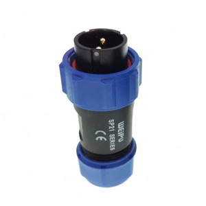 2 Pin Male Aviation Connector 12V 30A Power BLUETTI AC200MAX EP500 RV DC Out - Picture 1 of 8