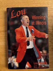 Lou Winning at Illinois Lou Henson NCAA Basketball Coaching Book - Picture 1 of 2