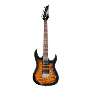 Ibanez GRX70QA GIO Solid Body Electric Guitar 6 String Right Hand Sunburst - Picture 1 of 6