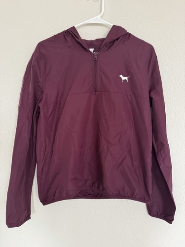 UNDERCOVER Giacca a vento rosa Victoria's Secret donna taglia XS S marrone maglione giacca anorak