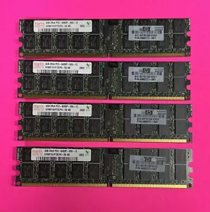 HP 499277-061 16GB 4x 4GB 240p PC2-6400 CL5 36c DDR2-800 2Rx4 1.8V ECC RDIMM KIT - Picture 1 of 12