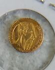 1865 MEXICO GOLD  Emperor MAXIMILLIANO Gold Wedding Coin .49 Gm.