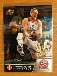 2015/16 Upper Deck Euroleague Foil Vladimir Stimac FC Bayern Munich 16/49 - Picture 1 of 1